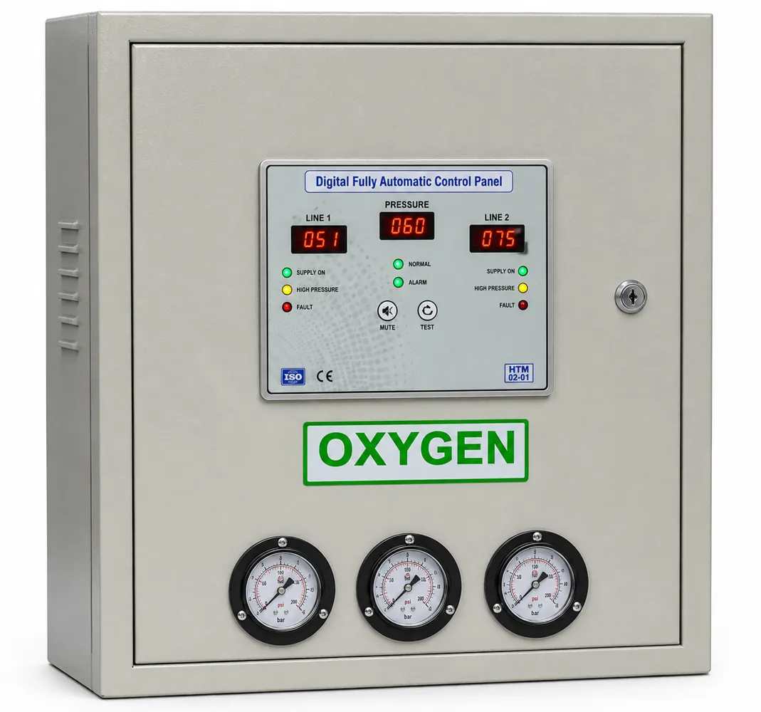 Digital Fully Automatic Gas Control Panel (ME-2D)