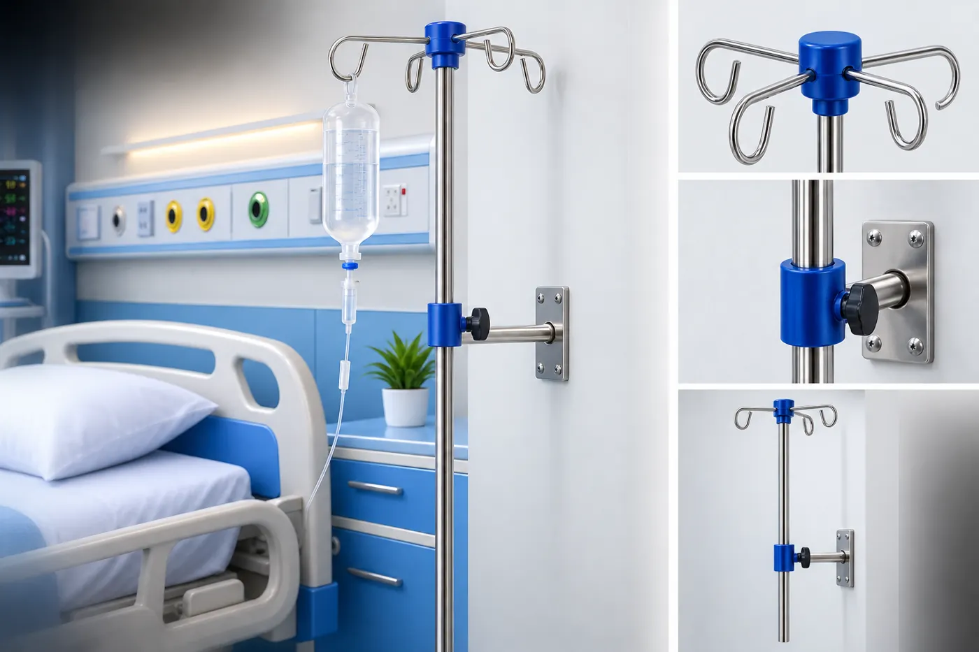 Hospital IV Hanger System