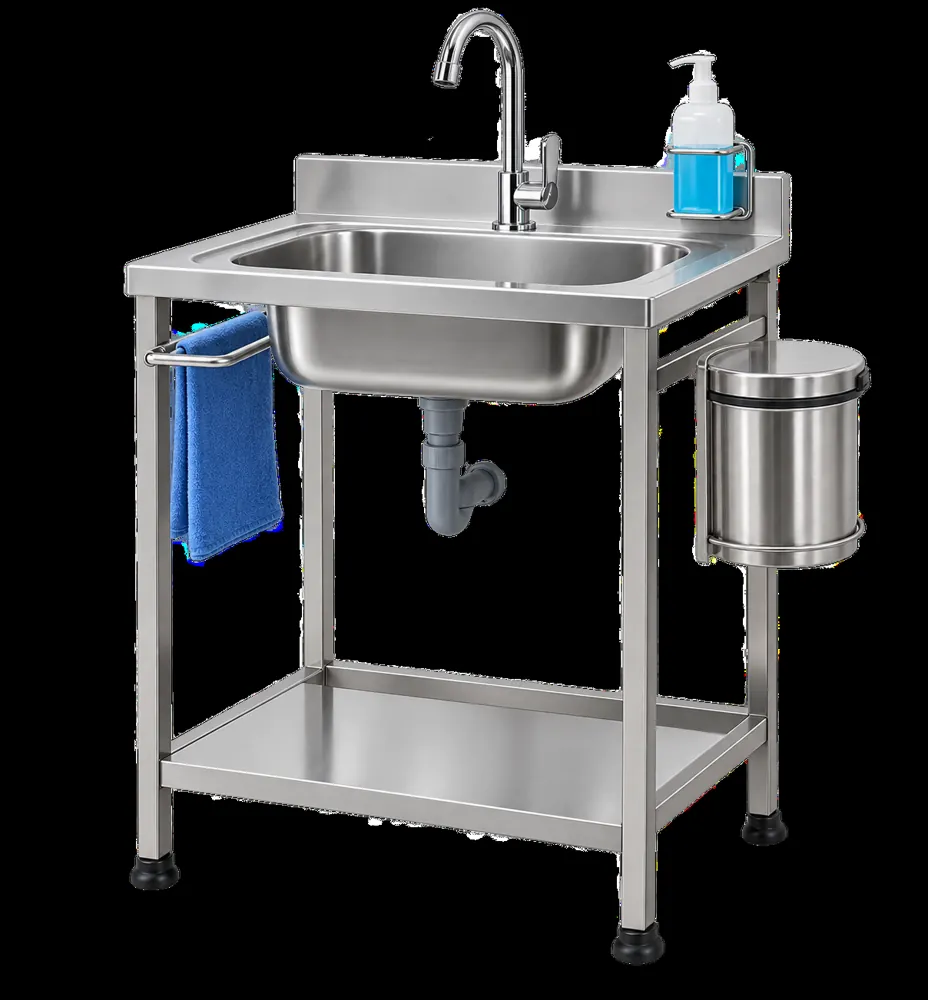 Stainless Steel Medical Sink Station